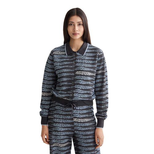 Scotch & Soda Lurex Jacquard Cardigan